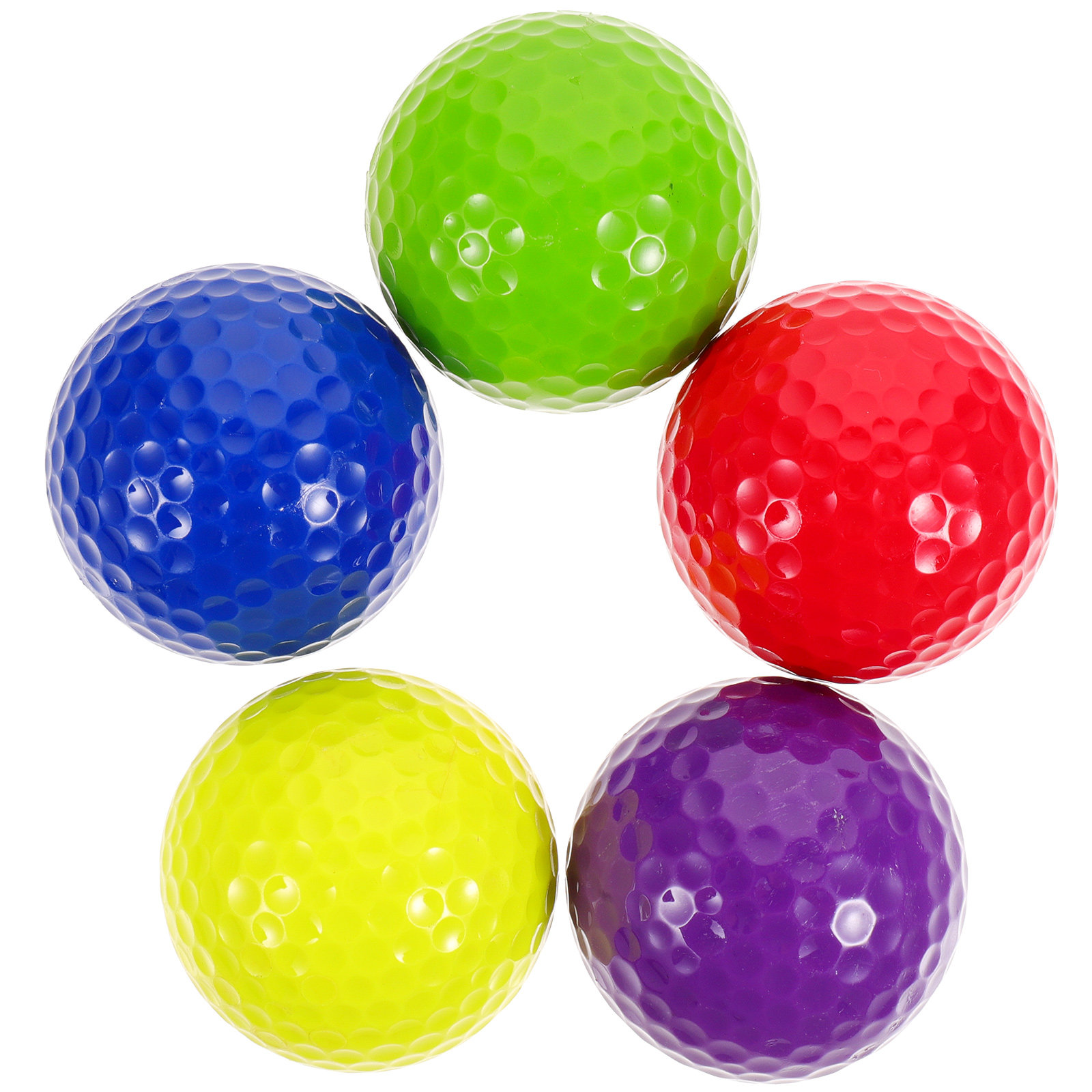 Practice Equipment For Golf - 5 Bolas de Golfe de Plástico