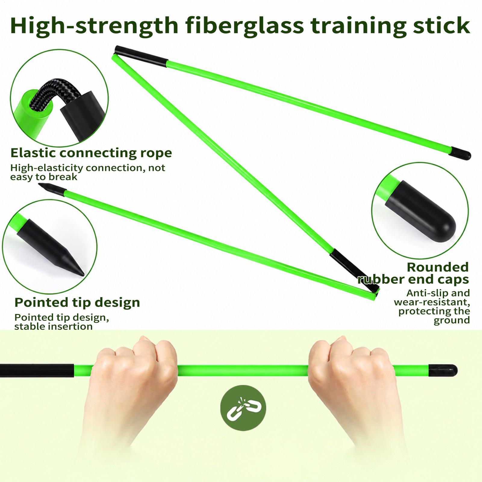 Practice Equipment For Golf - Bastões de alinhamento para golfe, ferramentas