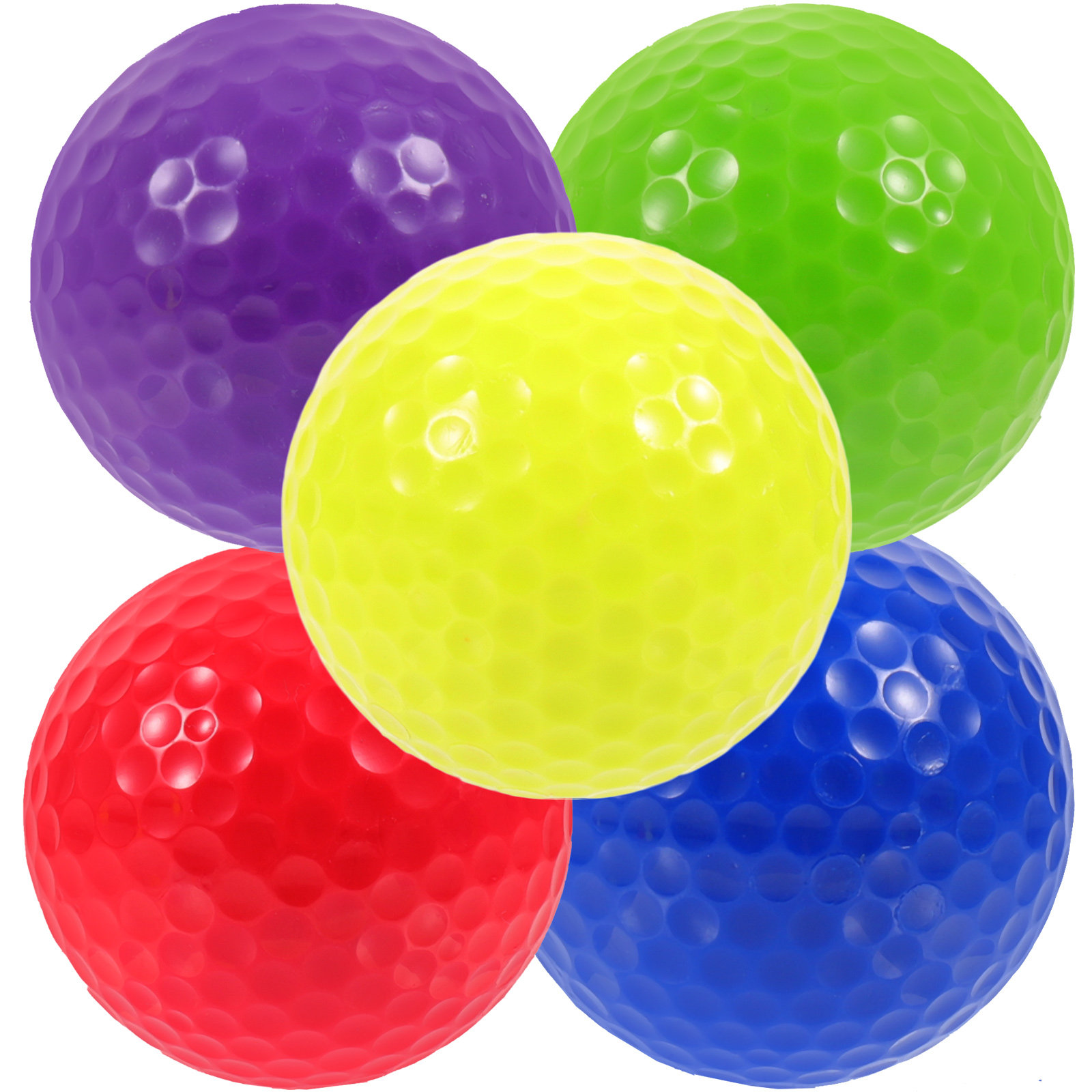 5 Bolas de Golfe de Plástico p - Practice Equipment For Golf avaliação e preço