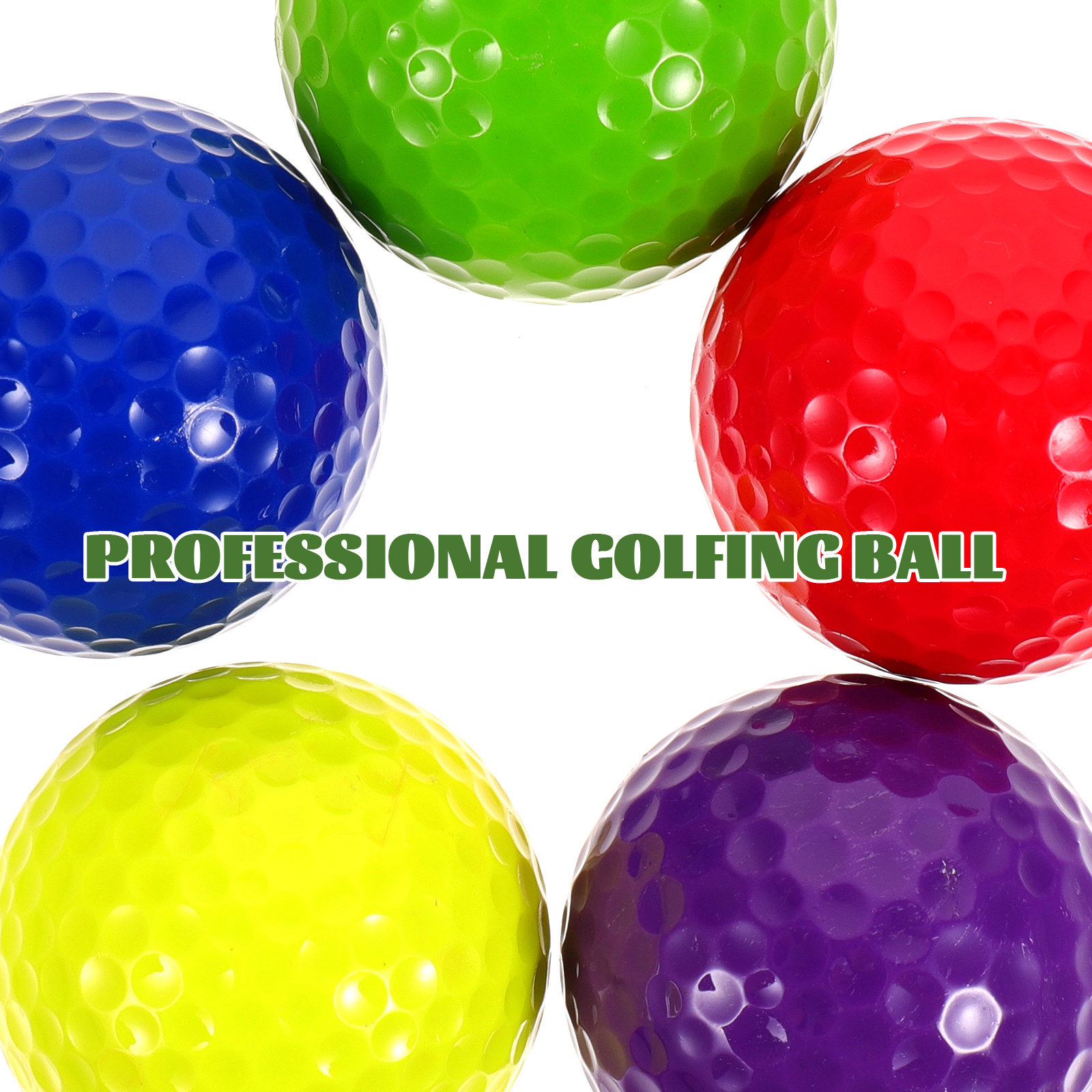 5 Bolas de Golfe de Plástico p - Practice Equipment For Golf avaliação e preço
