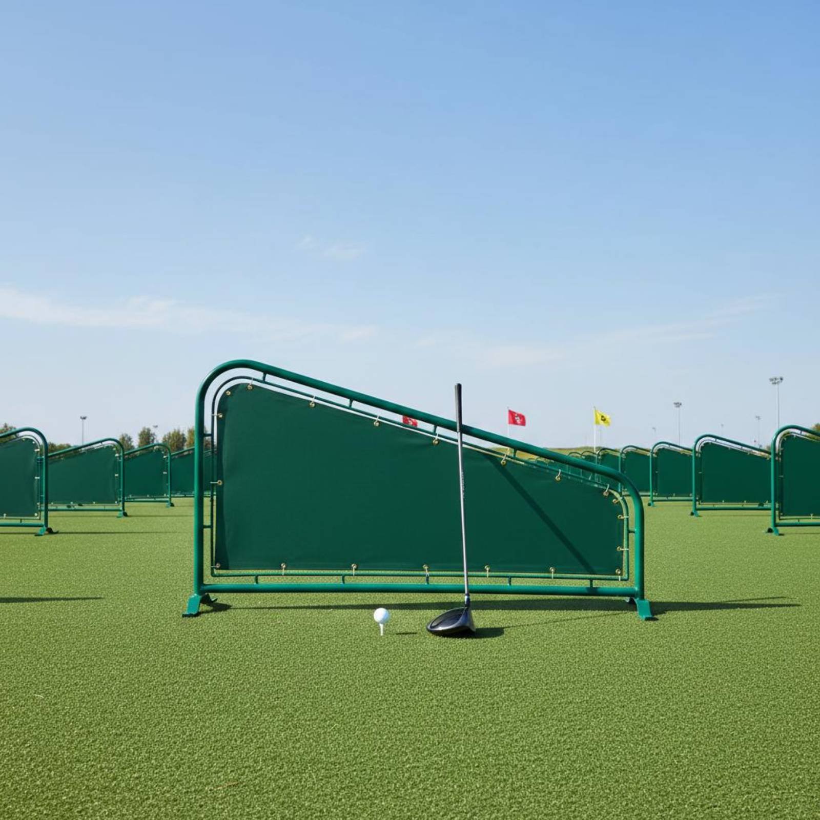 Divisor de Golfe em Lona Refor - Practice Equipment For Golf avaliação e preço