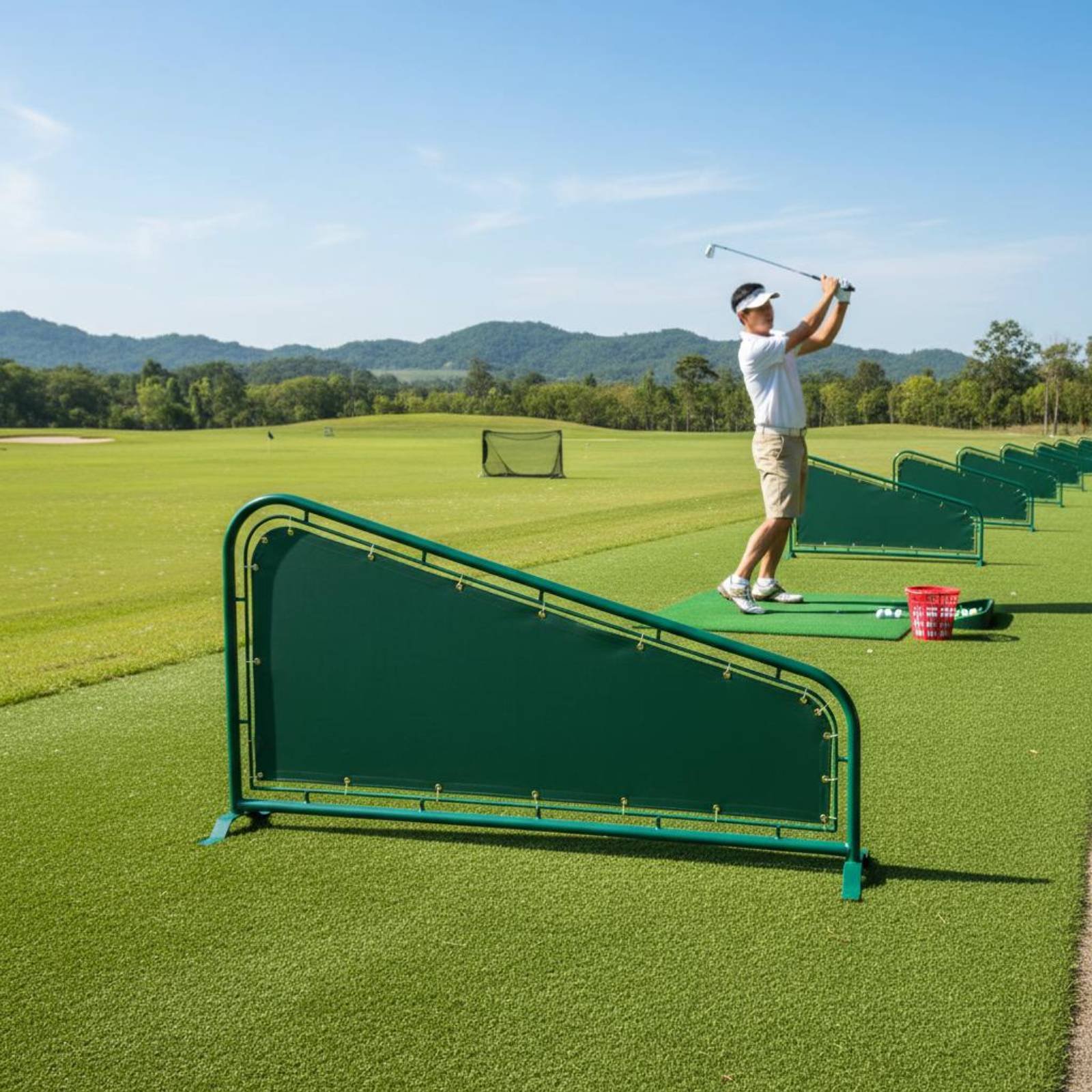 Divisor de Golfe em Lona Refor - Practice Equipment For Golf avaliação e preço