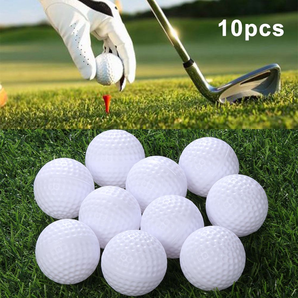 Prática Bolas de Golfe 10 Pcs  - Practice Equipment For Golf avaliação e preço