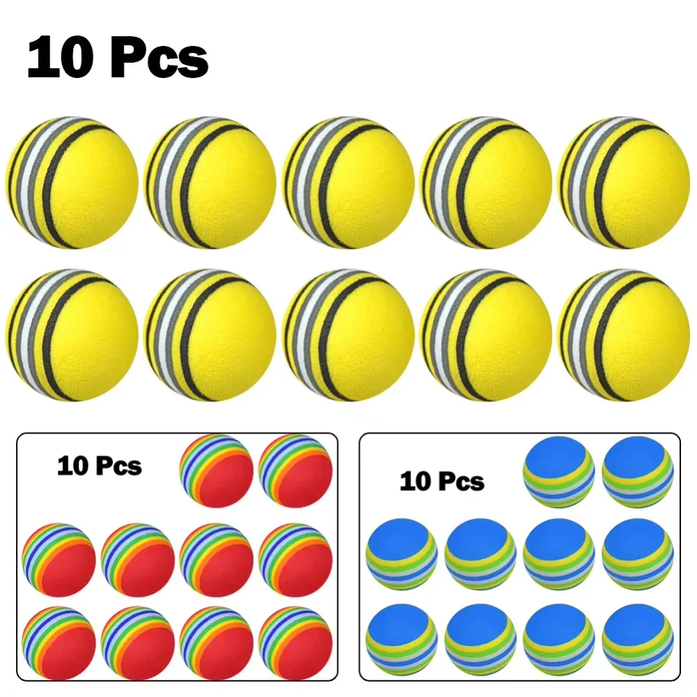 10 Bolas de Espuma para Prátic - Practice Equipment For Golf avaliação e preço
