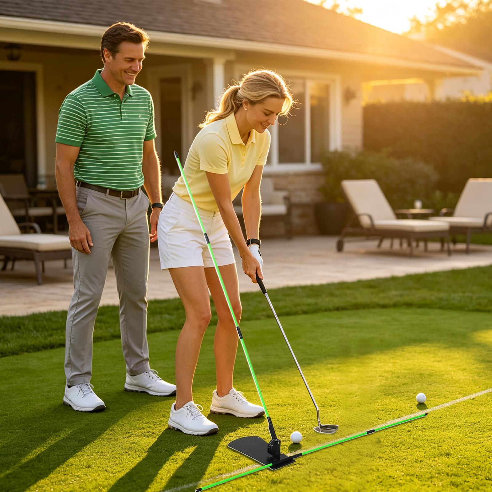 Bastões de alinhamento para go - Practice Equipment For Golf avaliação e preço