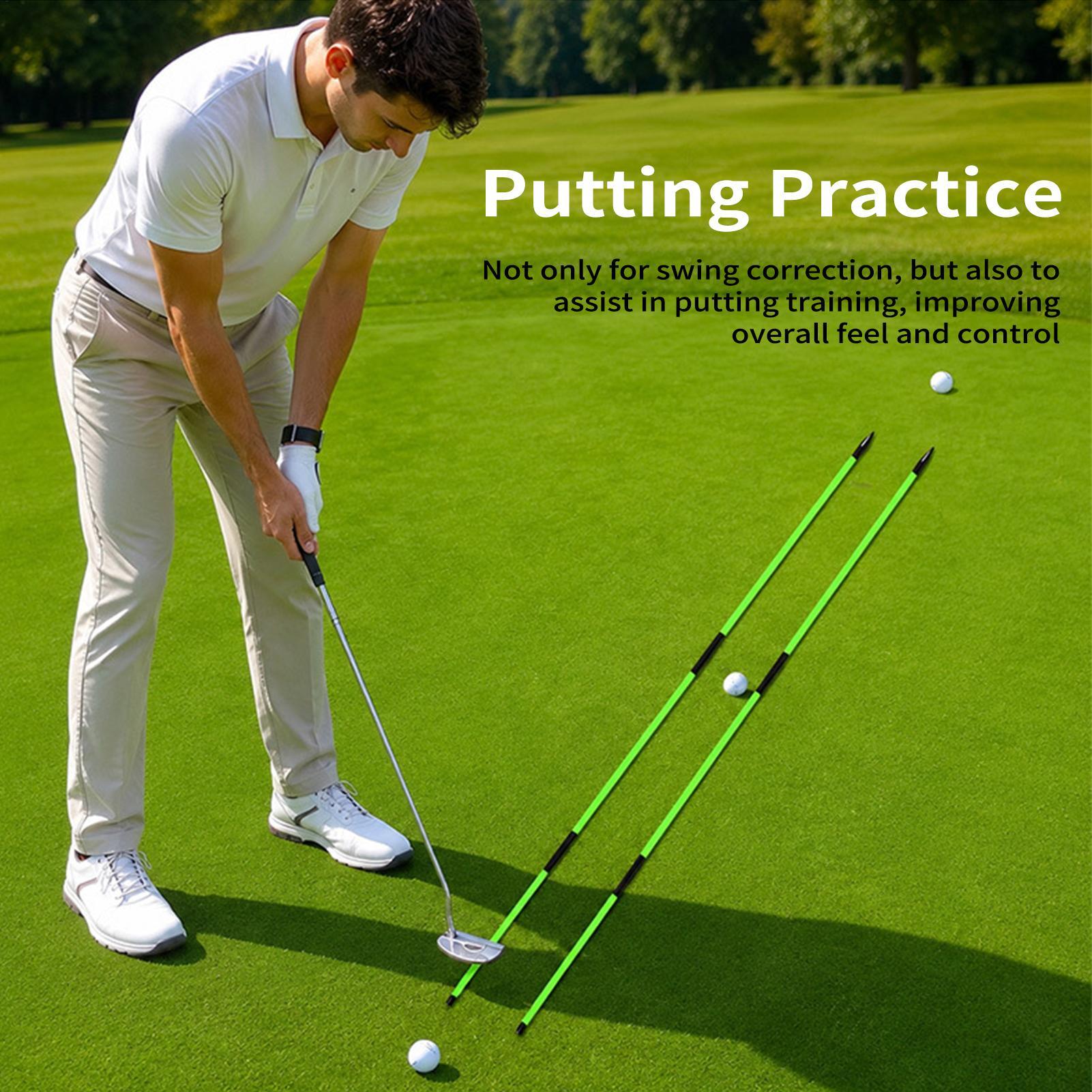 Bastões de alinhamento para go - Practice Equipment For Golf avaliação e preço